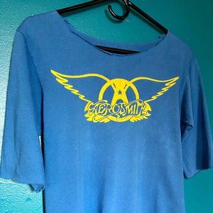 Vintage Authentic Aerosmith 1984 Tour Rock Tee - Unisex Size S-M